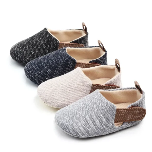 New Cotton Baby Shoes Soft Non-slip Rubber Sole Newborn Toddler Shoes First Walkers Cartoon Print Baby Boy Girl Shoes - Image 2