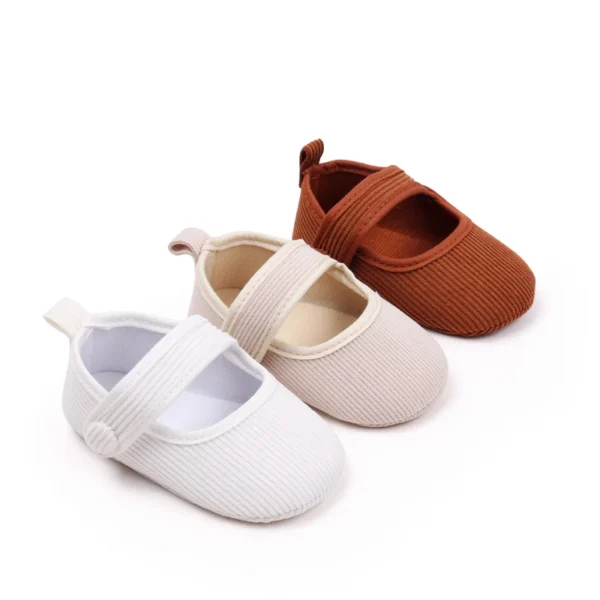 Baby Shoes Soft Cotton Mary Jane Style Spring and Summer Sandal Cassual Design for 0-9-18 Months Newborn Toddler Prewalk BZZ3248 - Image 5