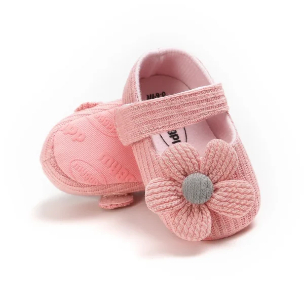0-18M Baby Girls Cotton Shoes Retro Spring Autumn Toddlers Prewalkers Cotton Shoes Infant Soft Bottom First Walkers - Image 5