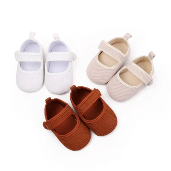 Baby Shoes Soft Cotton Mary Jane Style Spring and Summer Sandal Cassual Design for 0-9-18 Months Newborn Toddler Prewalk BZZ3248 - Image 6