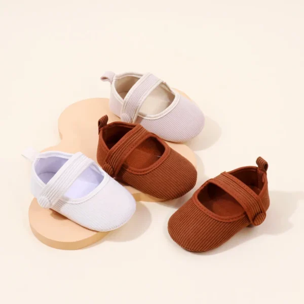 Baby Shoes Soft Cotton Mary Jane Style Spring and Summer Sandal Cassual Design for 0-9-18 Months Newborn Toddler Prewalk BZZ3248 - Image 2