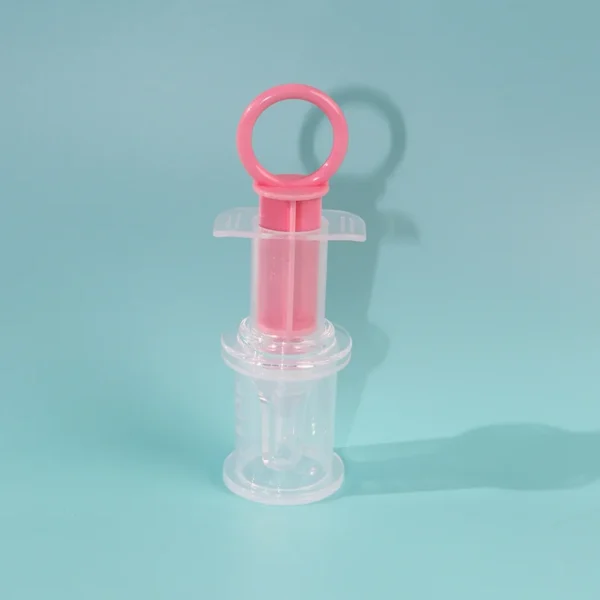 Baby Pacifier Feeder, Baby Liquid Medicine Dispenser, Anti-choking Silicone Needle Feeder Water Feeder, With Measuring 20ml Cup - Image 3