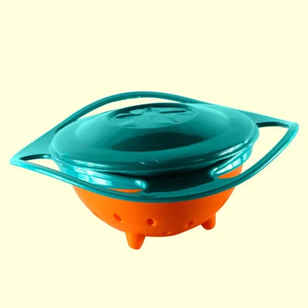 Baby Feeding Bowl Gyro Bowl 360 Degree Rotation Spill Resistant Feeding Dishes for Baby Training Children Spill-Proof - Image 5